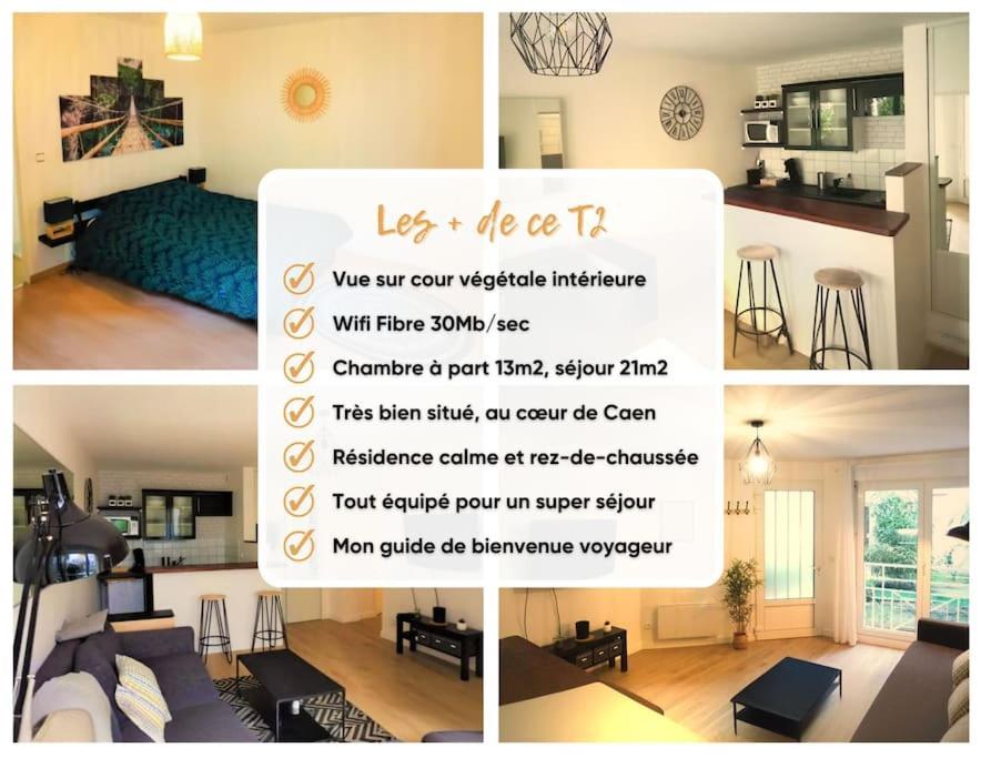 Chez Leo & Julie Appartement Caen Buitenkant foto